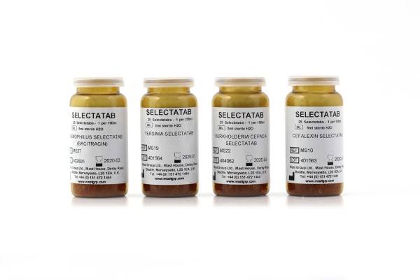 Mycobacteria Selectatab (MS 24) (Kirchner), 10 x 500 mL