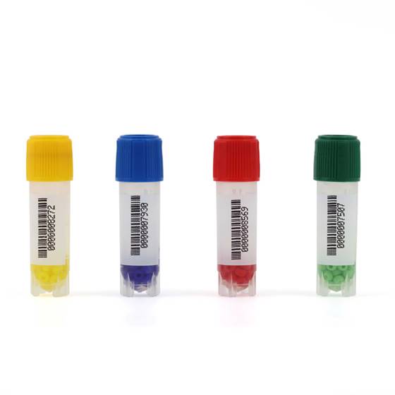 Cryobank with barcode - mixed colours, 291809 