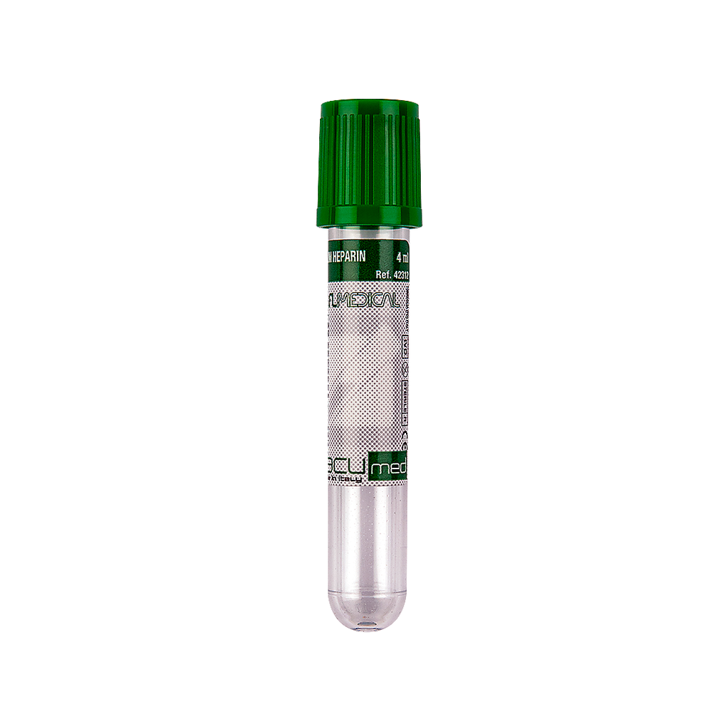 [42312] Vacumed® blood collection tube with lithium heparin, 4 mL