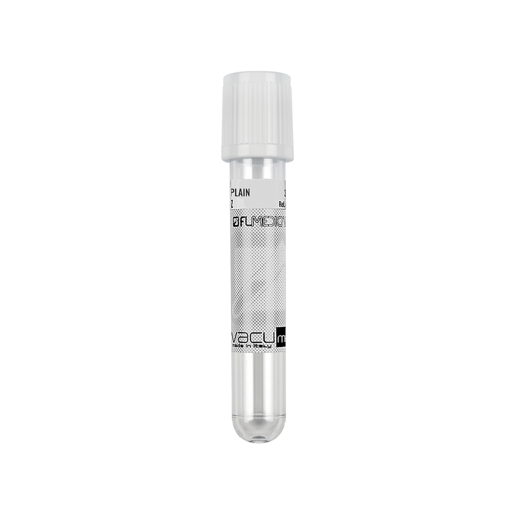 Vacumed® without additive white cap, 3ml