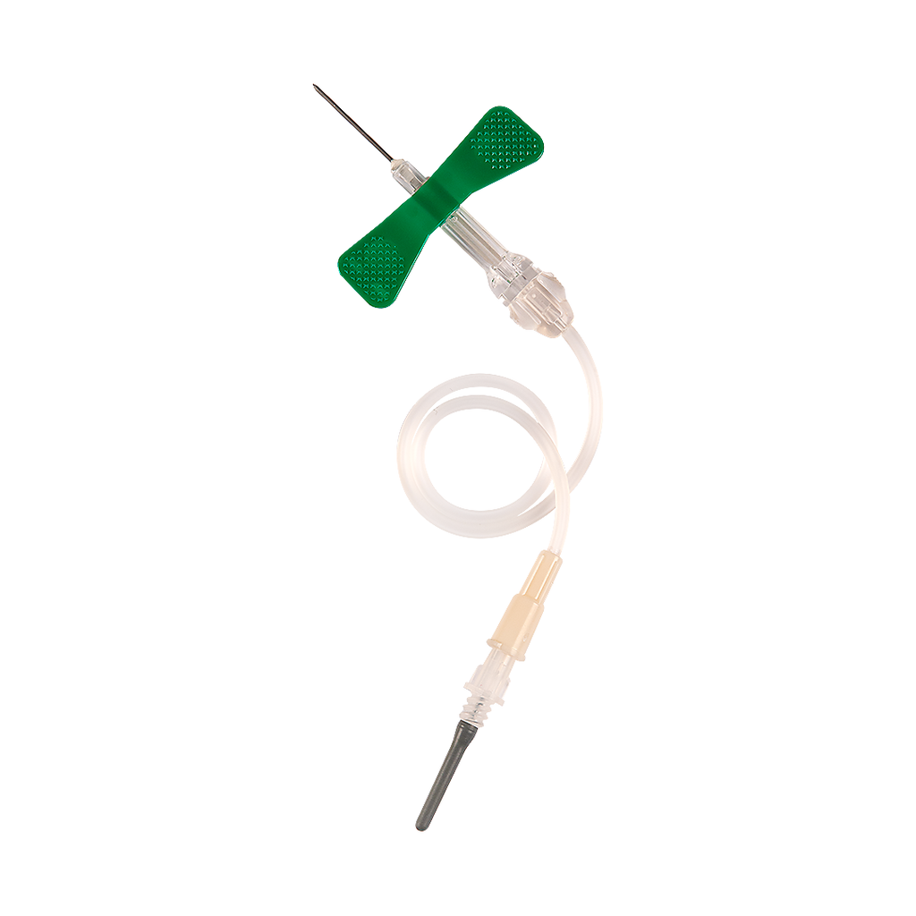 Vacumed® safety blood collection set, 23G x ¾”, 300 mm	