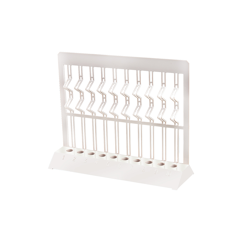Takives rack with 10 numbered places 
