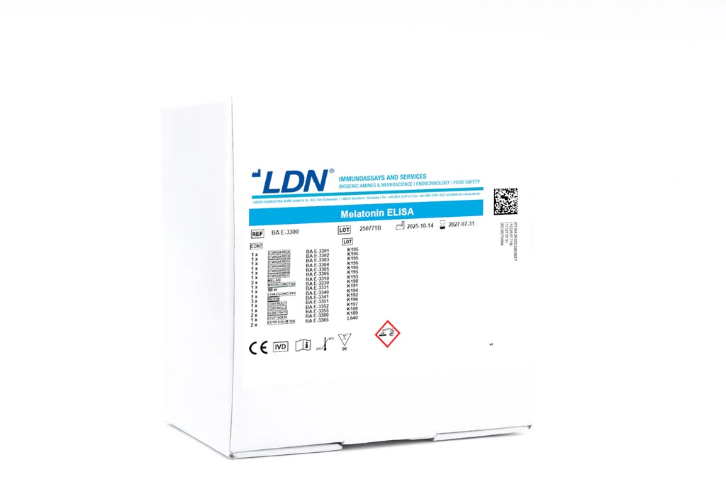 [BA E-3300] Melatonīna ELISA, 96 testi