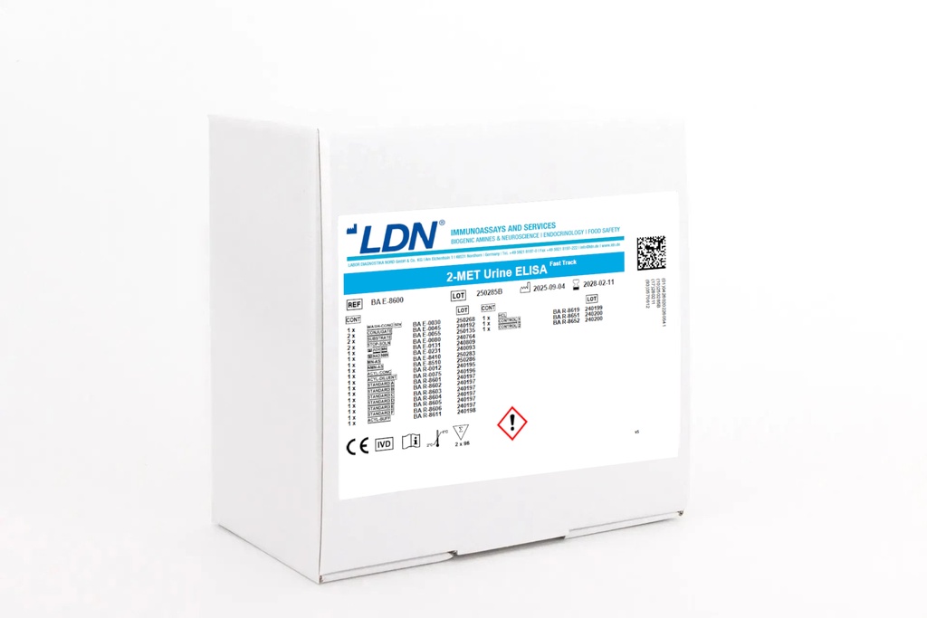 [BA E-8600] 2-MET Urine ELISA Fast Track, 96 determinations