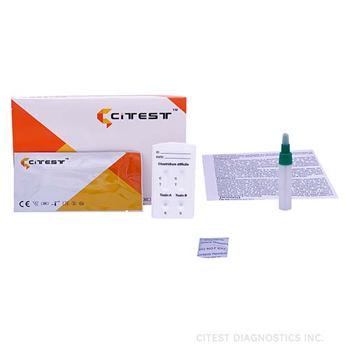 [ICDT-625B] Clostridium difficile Toxin A +Toxin B Combo kiirtesti kassett