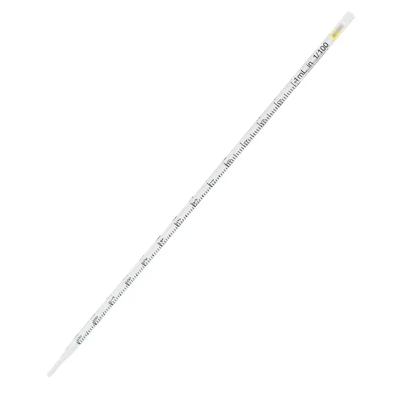 [CL105] Serological pipette, 1 mL, graduated 1/100, sterile, bag of 25