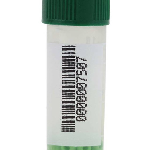 [291802] Cryobank with barcode - green 