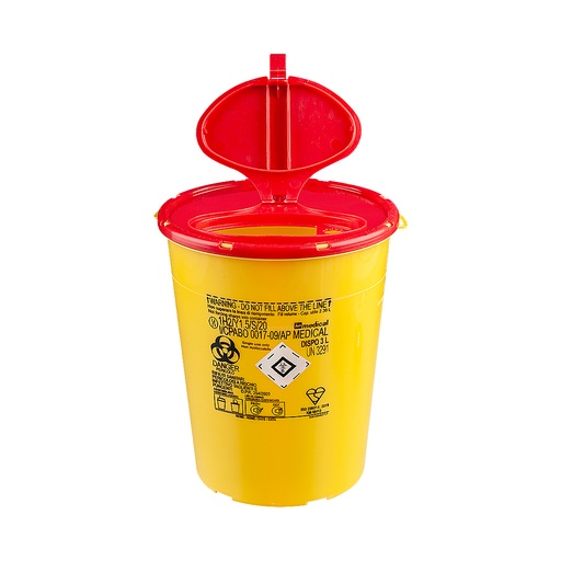 [25201] Safety containers for contaminated needles, 1 L, in bulk