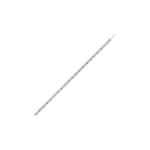 "Takives" pipette in glass graduated from 0 to 180 mm with automatic aspirator